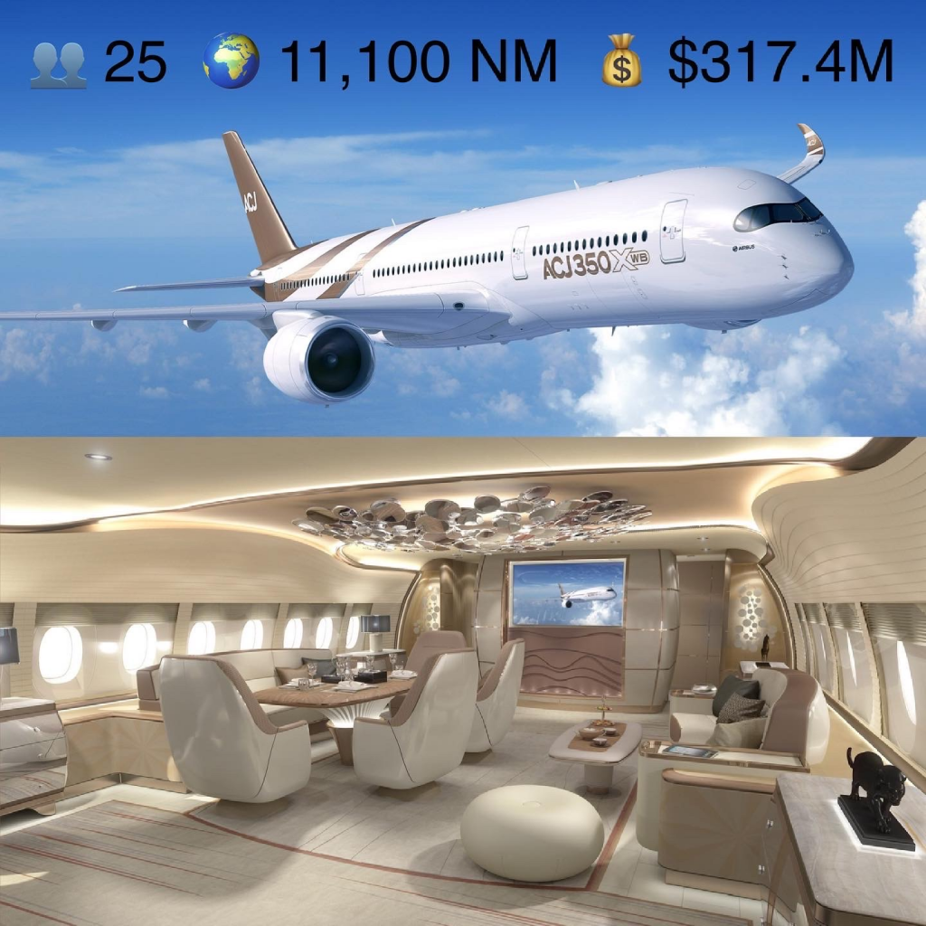 Airbus ACJ350 XWB Un Bom Jato Particular