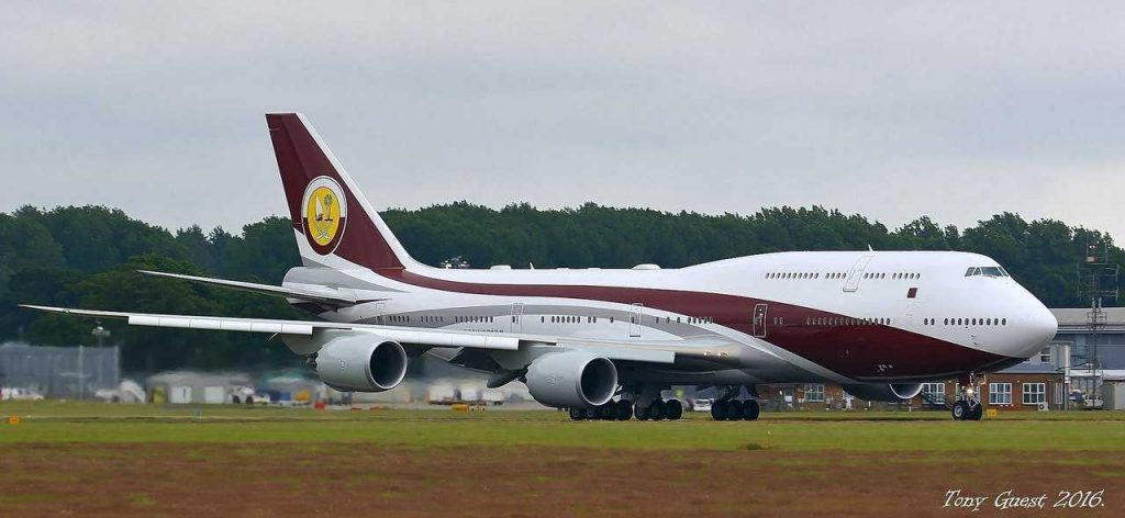 Boeing 747-8 VIP Un Bom Jato Particular