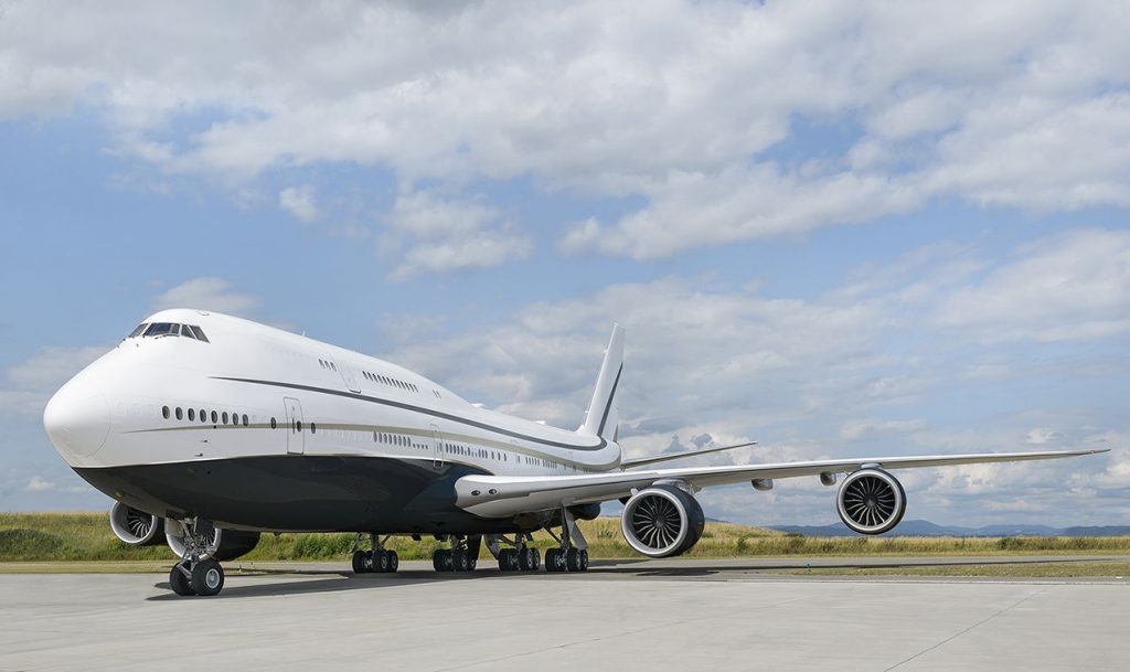Boeing 747-8 VIP Un Bom Jato Particular
