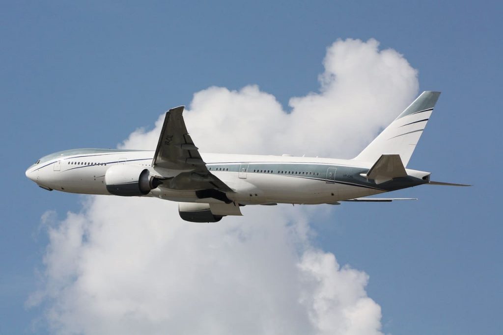 Boeing 777 VIP Un Bom Jato Particular