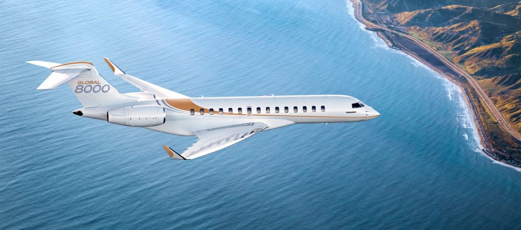 Bombardier Global 8000 Un Bom Jato Particular