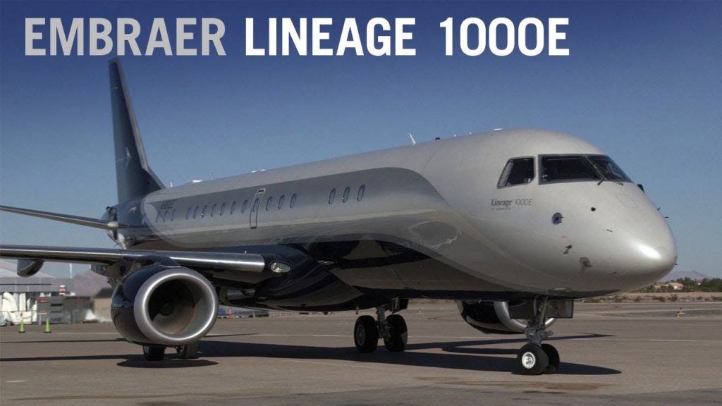 Embraer Lineage 1000E Un Bom Jato Particular