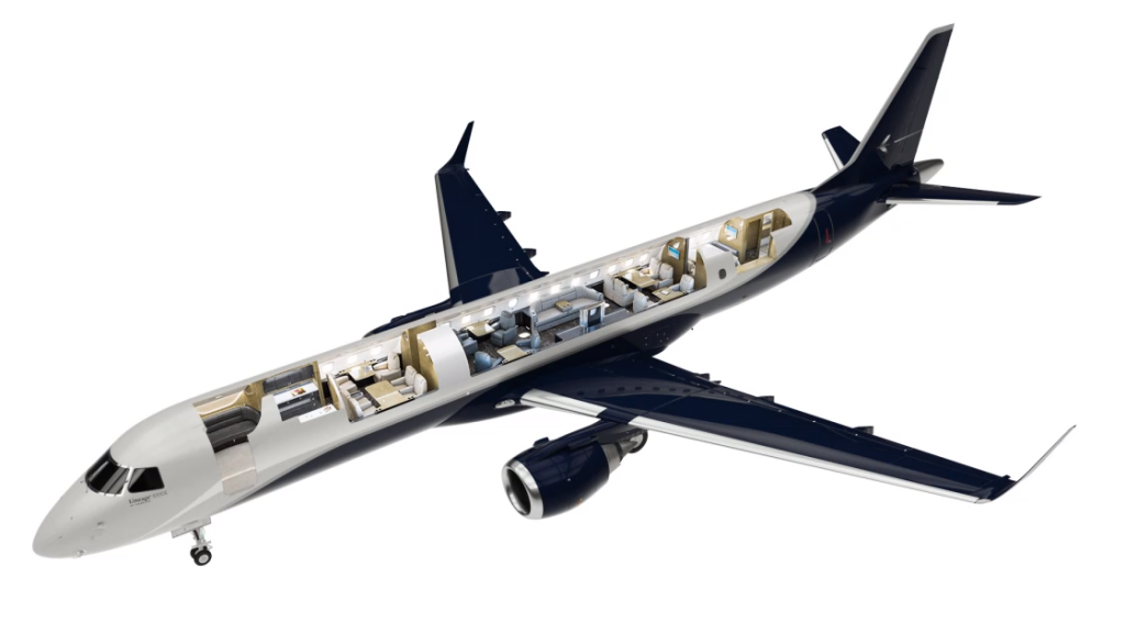 Embraer Lineage 1000E Un Bom Jato Particular