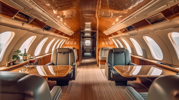 Experimente A Elegância De Um Jato Particular Em Suas Viagens De Luxo