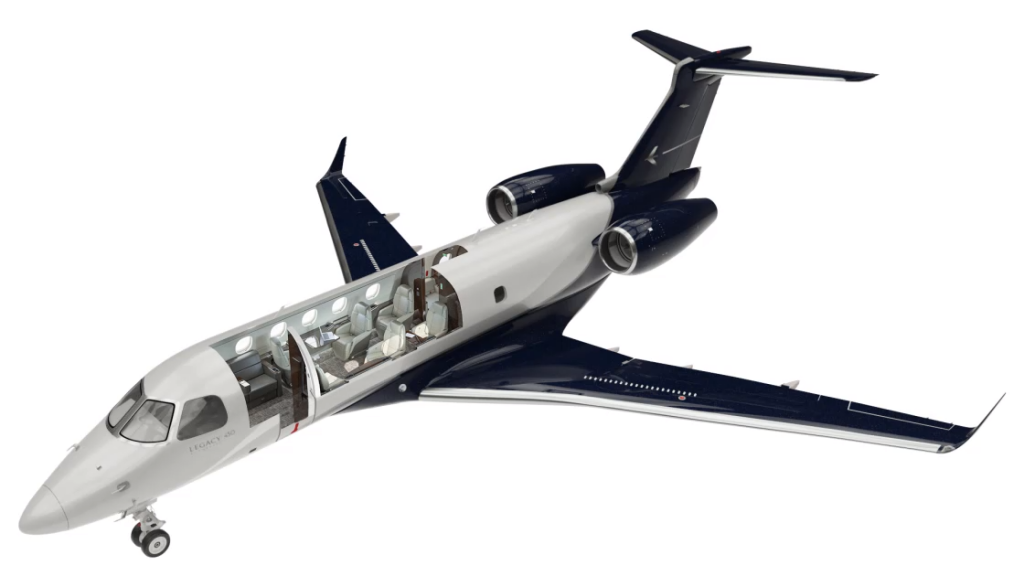 Legacy 450 Un Bom Jato Particular