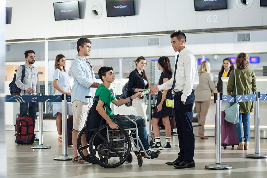 Posso Solicitar Acomodações Especiais Para Passageiros Com Deficiência?